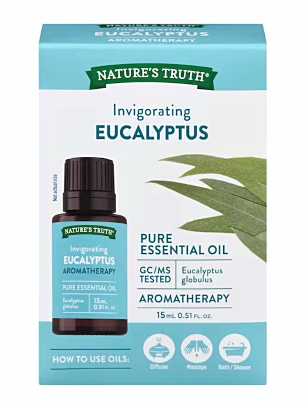 🆕 Invigorating Eucalyptus Pure Essential Oil - 15 mL